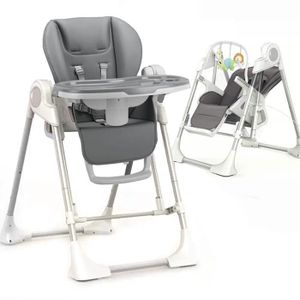 Chaise pour poupées Smoby Grey Seat + Chaise haute 3 en 1 - DIAYTAR SÉNÉGAL