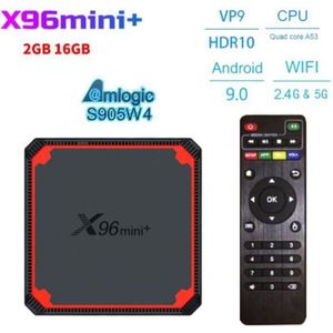 X96 Mini 5G Double WiFi 2.4Go Hz-5Go Hz Boîtier TV Box, 2Go RAM 16Go ROM  Amlogic S905W4 Chipset Quad Core Android IPTV Box [29] - Cdiscount TV Son  Photo