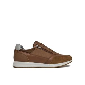 BASKET Baskets Geox Avery - GEOX - Homme - Cognac - Zip