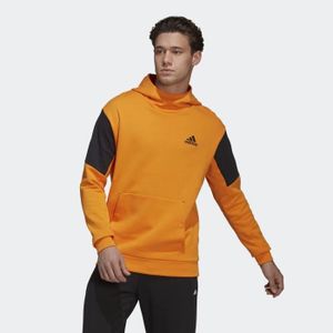 T-SHIRT MAILLOT DE SPORT Sweatshirt à manches longues ADIDAS M D4GMDY OH HD pour adulte - Jaune/Arancione