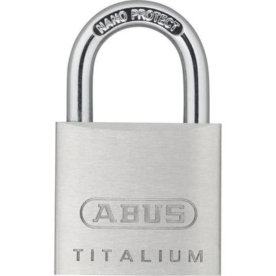 Abus T65AL/40 Cadenas Aluminium 40mm - Rouge, Clés Identiques 6401 - Déstockage 22x22,5mm