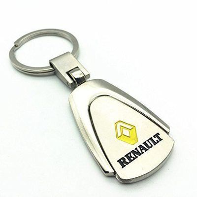 Porte-clés acier inoxydable rond Logo Renault 2021