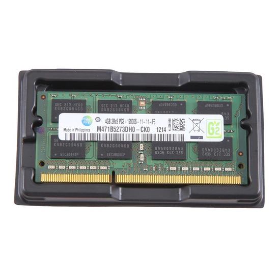 ADATA Mémoire RAM 4 Go DDR3 1RX8 PC3L-12800S AM1L16BC4R1-B1GS HP PN 691740-001 SODIMM