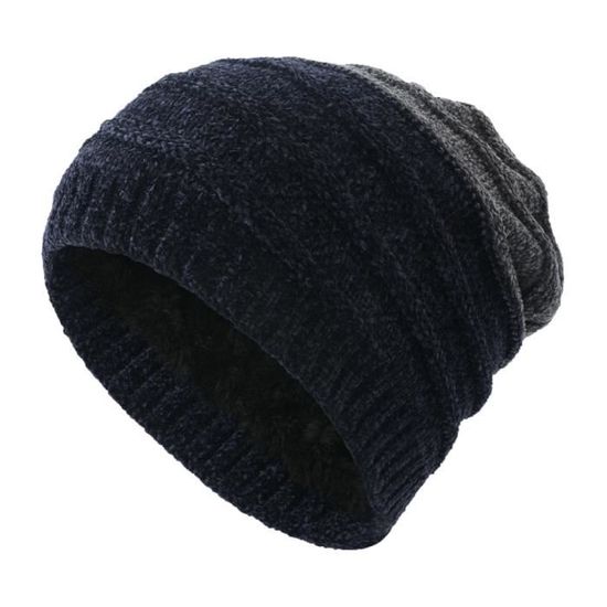 Bonnet Pour Homme Et Femme - Bonnet Tricoté Souple - Chaud