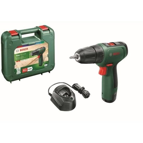 Perceuse-visseuse sans-fil Bosch - EasyDrill 1200 (Livrée avec 2 batteries 18V-1,5Ah + chargeur)