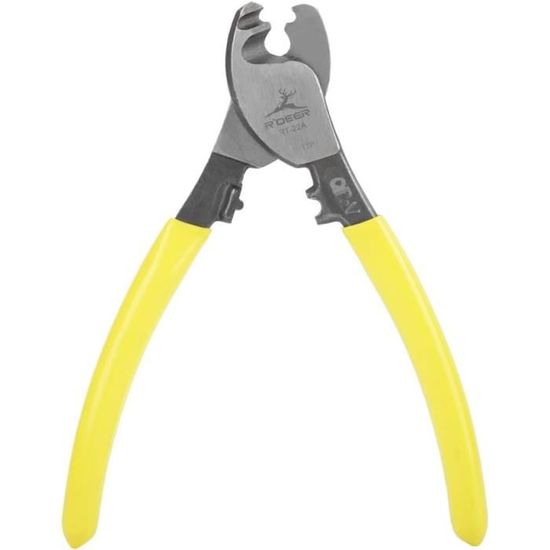 Pince Coupe-Câbles AERZETIX 240 Mm - Pour Électricien, Bricoleur, Poignée Ergonomique