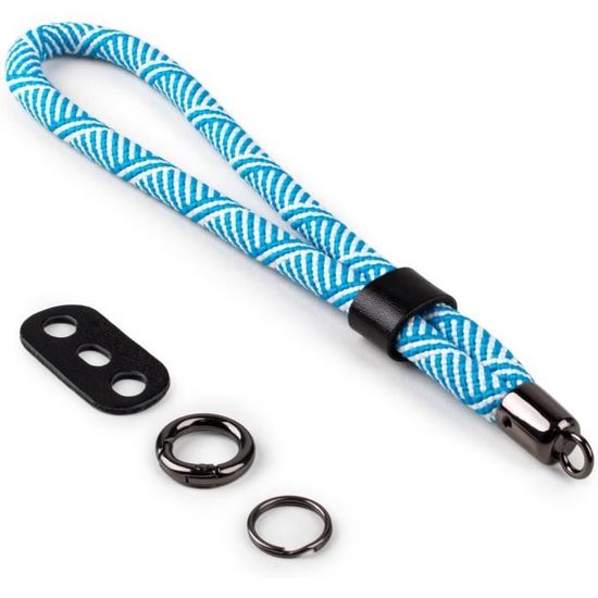 Sangle Quick Release VKO Dragonne Appareil Photo Libération Rapide - Nylon Renforcé - Support 50kg - Noir Dragonne Libération Rapide