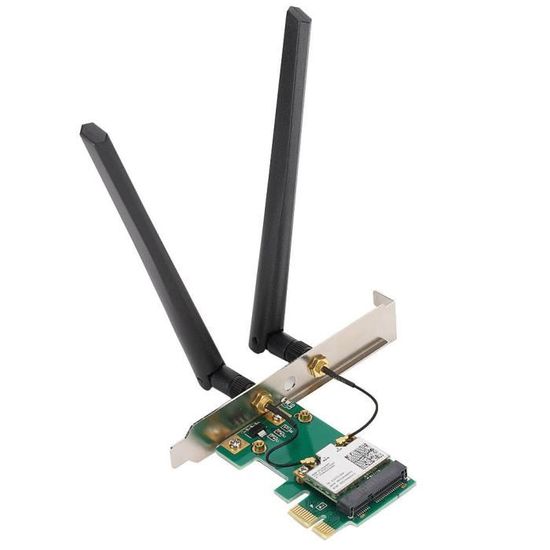 Carte Wi-Fi Intel 7260AC NGFF/M.2 - 867 Mbps Double Bande (2.4G/5G) - Pour Lenovo ThinkPad
