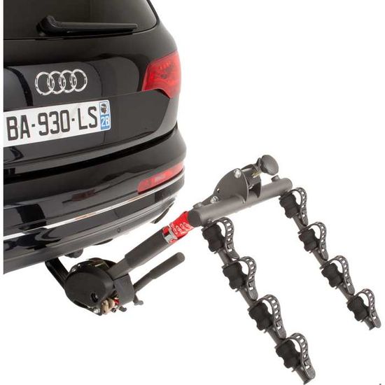 Mottez Porte Velos Sur Attelage Suspendu Pour 4 Velos Cdiscount Auto