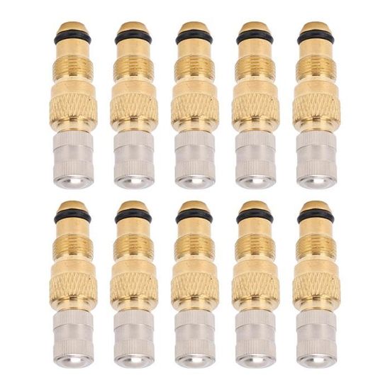 Inserts De Valve En Laiton Pour Pneus De Tracteur - Lot De 4, Modèle TRCH1, 43.5 Mm, étanchéité Renforcée