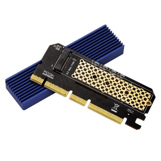 Riser Convertisseur M.2 M Key Vers PCIe 3 Ports, Carte MPCIe Vers PCIe 2.0 1x, Neuf, Marque KALEA-INFORMATIQUE