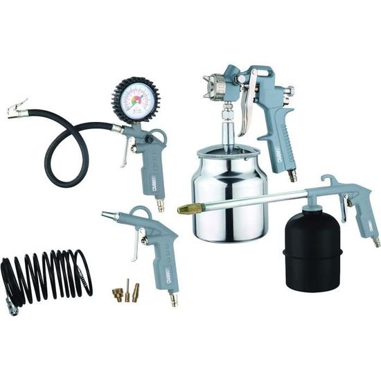 Kit de 5 accessoires pour compresseur, DEXTER