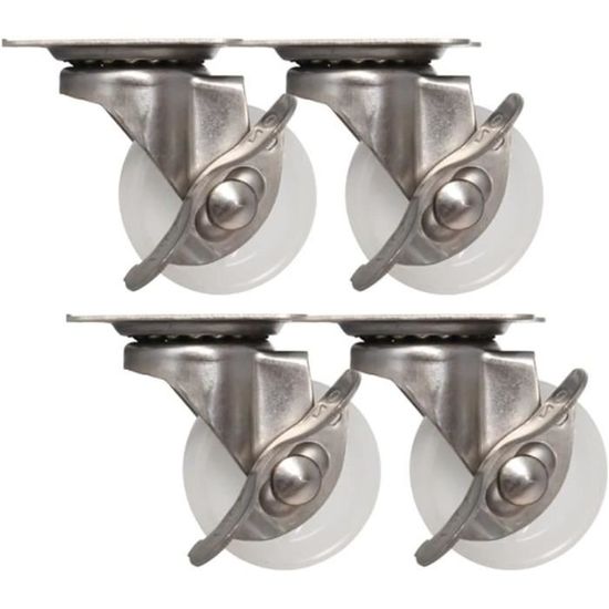 Roulettes Pivotantes De Roulettes De Transport Roues Avec Frein à