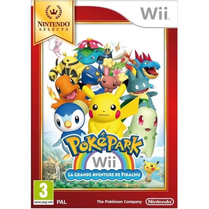 Nintendo Pokepark Grande Aventure De Pikachu Selects Wii