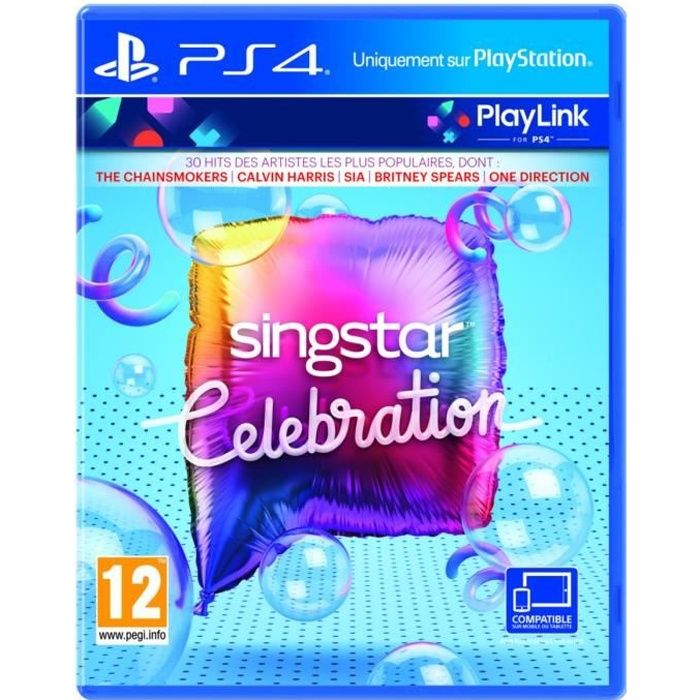 SingStar Celebration Jeu PS4/Playlink