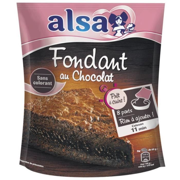 Préparation pour gâteaux fondant au chocolat - 500 g