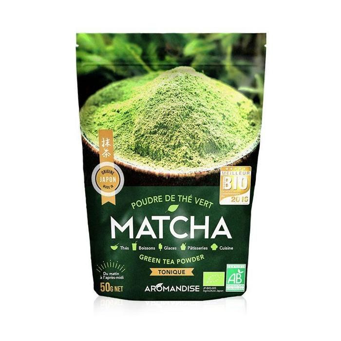 Le thé vert Matcha peut être bu comme un thé ou parfumer vos préparations culinaires aussi bien salées que sucrées