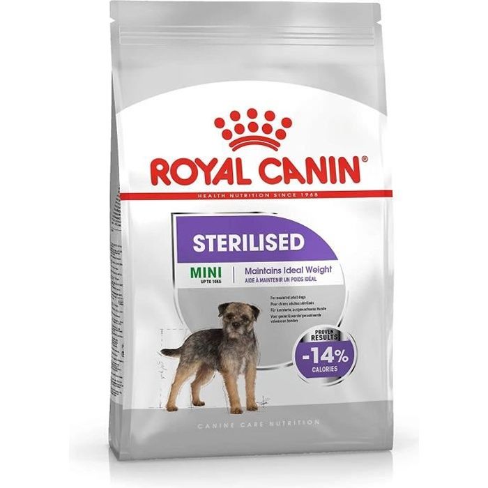 Nourriture pour chiens ROYAL CANIN Mini Sterilised - 1 kg 36724