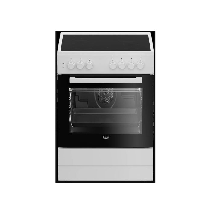 BEKO Cuisiniere vitro CUV6710B 60 cm Blanc