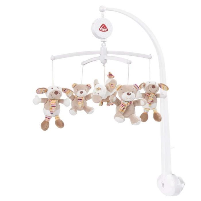 Fehn Mobile musical > mobile bébé, Teddy Tom