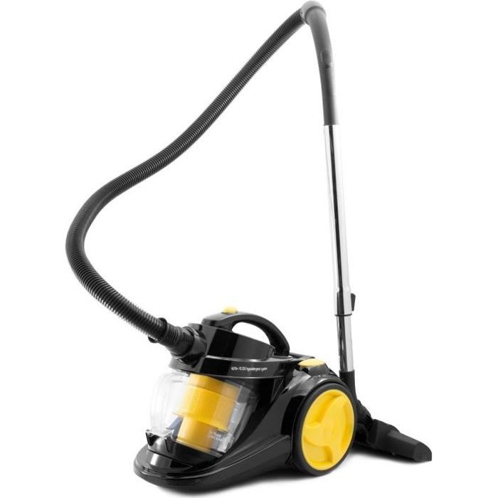 HARPER - SKOOP_YELLOW_ERP - Aspirateur sans sac cyclonique - 800W - 3L - 16 kpa - Jaune
