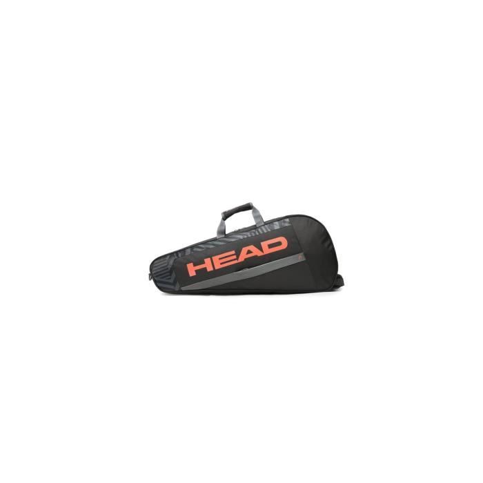 Sac de Tennis HEAD BASE RACQUET S 3R Noir / Rouge PE 2023 Sac de ennis HEAD BASE RACQUE S 3R Noir / Rouge PE 2023