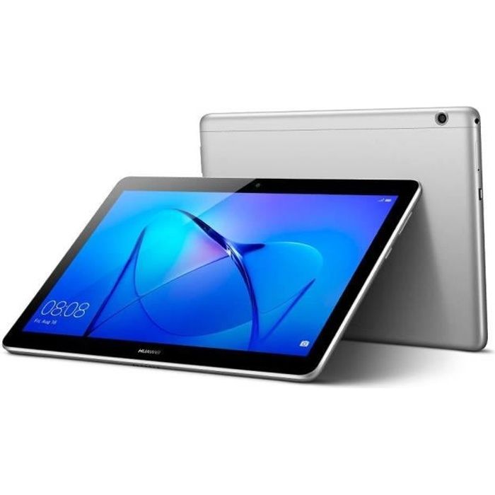 HUAWEI Tablette MediaPad T3 - Android 7.0 Nougat - 32 Go - 9.6' IPS - 1280 x 800 - Hôte USB - Logement microSD - Gris
