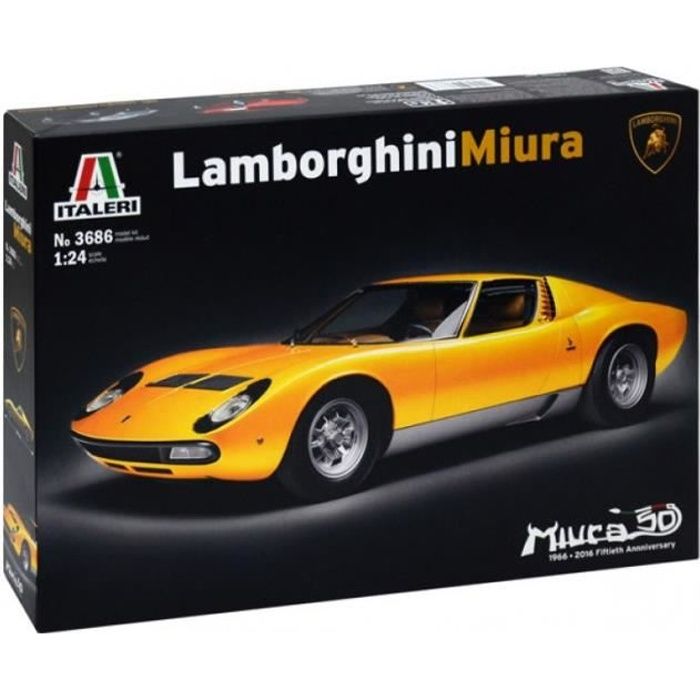 Maquette de voiture : Lamborghini Miura aille Unique Coloris Unique