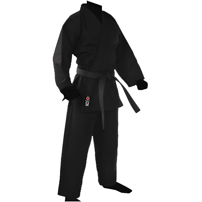 Dojo Master - Kimono de Karaté noir, Club - DMKA603, Dojo Master