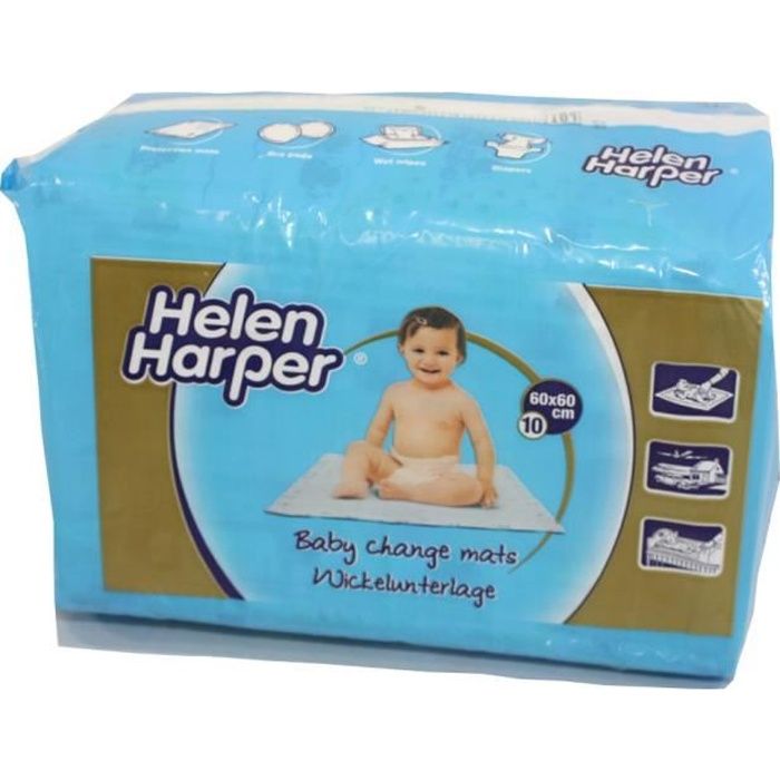Helen Harper jetable Alese protection matelas bebe 10x 60x60cm