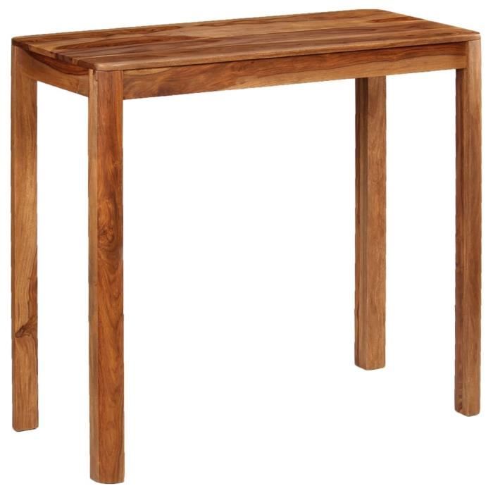 2805®TOP Nouveau Table de Bar Haute Table de Comptoir-Table de Bar Extérieur-Mange-debout Cuisine Bois 115 x 55 x 107 cm