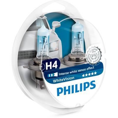 PHILIPS Ampoule WhiteVision 2 H4 12V 60/55W