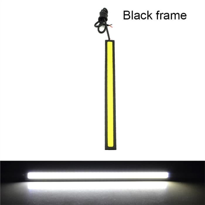 Ultra Bright DC 12V 17cm auto imperméable LED Feux de jour DRL conduire la lampe brouillard (Ice Blue)