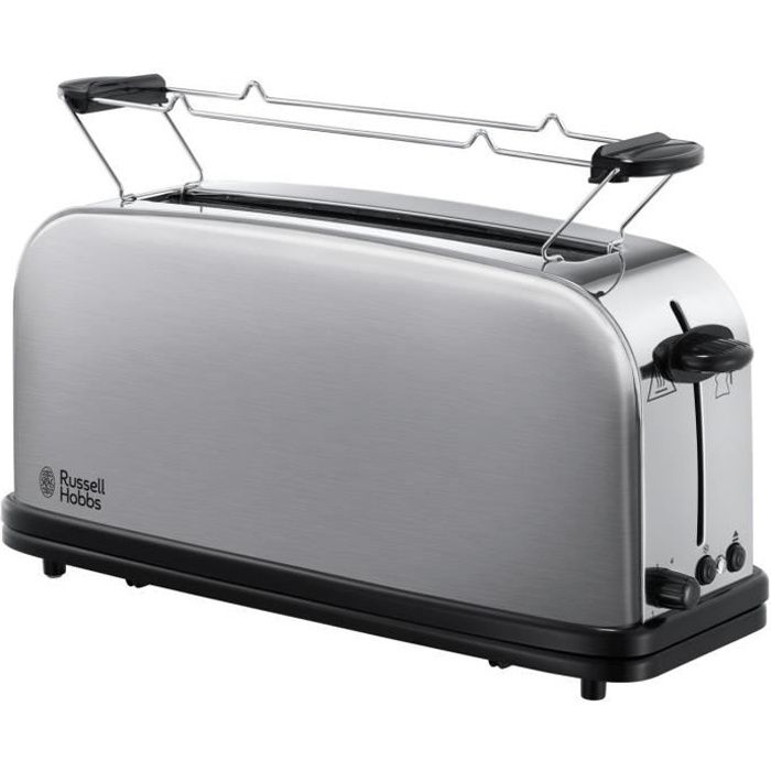 RUSSELL HOBBS 21396-56 Toaster Grille-Pain Adventure Fente Spécial Baguette, Température Réglable, Décongèle