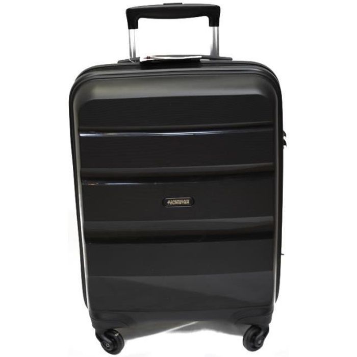 AMERICAN TOURISTER Valise Cabine Rigide Polypropylène 4 Roues BON AIR SPINNER S STRICT 55cm Noir