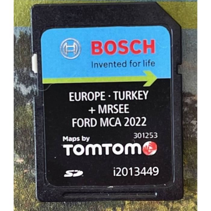 Carte SD GPS Ford MCA v12 Europe 2022