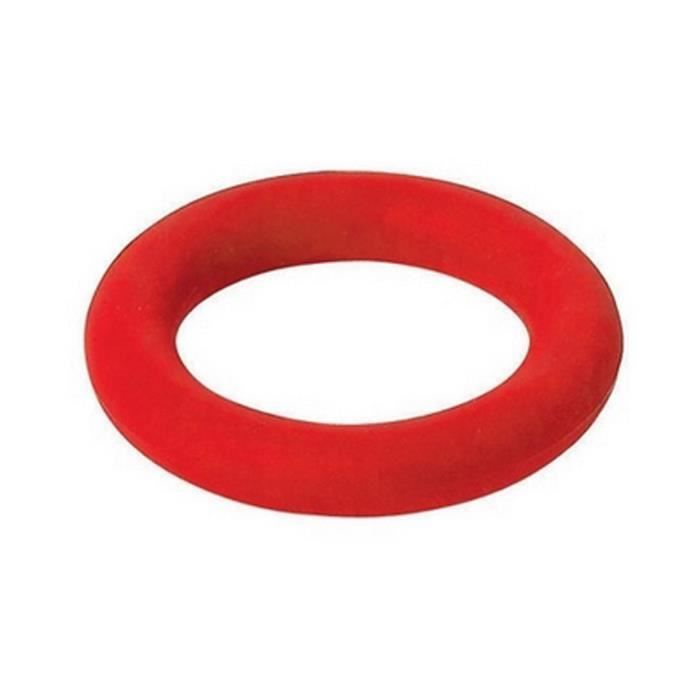 Anneau en caoutchouc souple 15 cm - Rouge