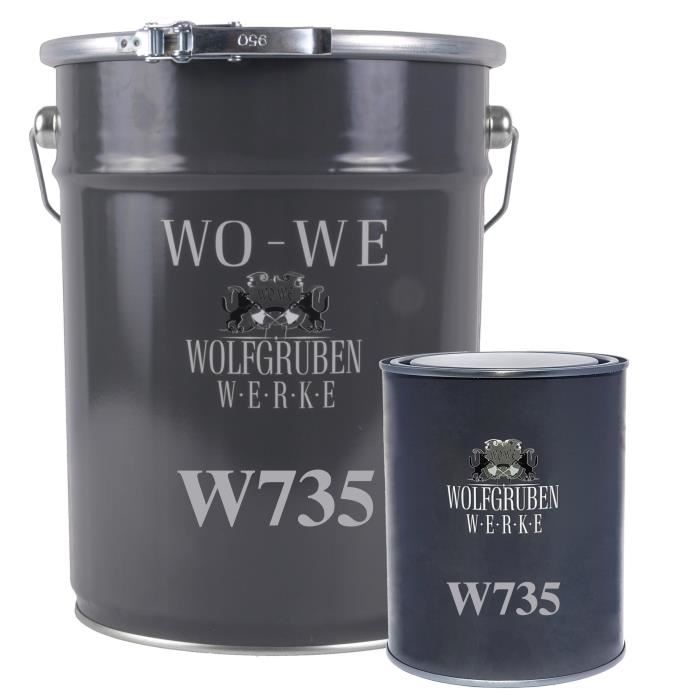 2,5KG Gris quartz Peinture sol terrasse, balcon à base de résine époxy - Hydrofuge et étanche
