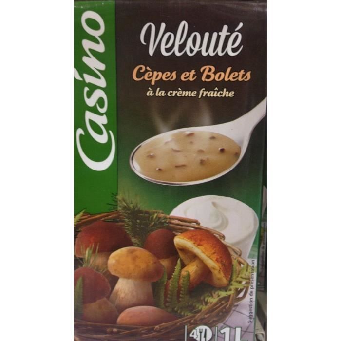 CASINO Velouté de cèpes bolets - 1 L
