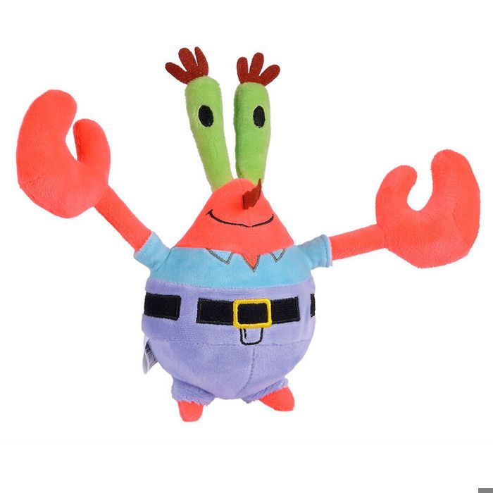 Peluche - Simba - SpongeBob Mr. Crab - Multicolore - 3 ans - Intérieur