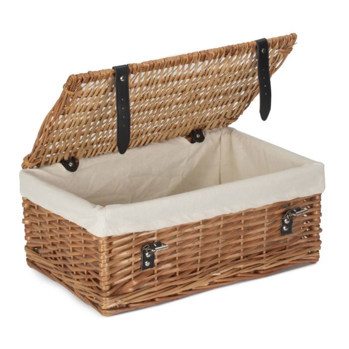 Panier De Pique-nique En Osier En Forme De Maison – Grand Modèle Imperméable Avec Couvercle, Doublure Amovible Et Isolation Thermique Panier En Osier