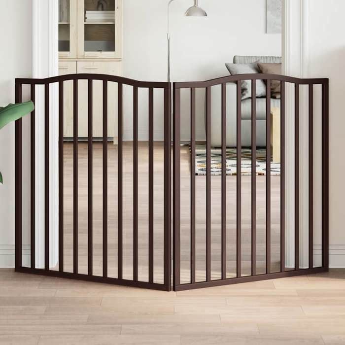 Meilleurs prix pour vidaXL Barrière pour chien 2 panneaux bois