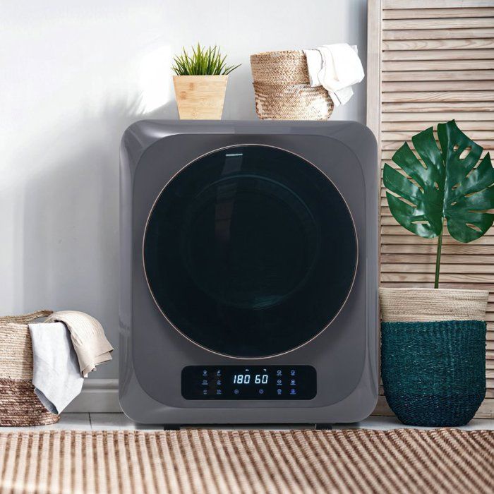 Sèche-linge portable - LANGTU - Compact - Capacité 4 kg - Écran LCD - Pompe à chaleur - Langtu