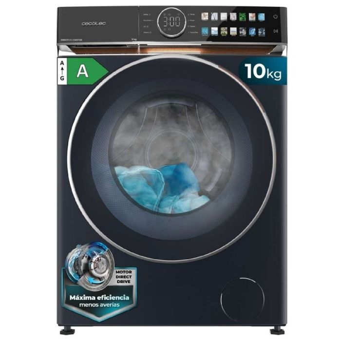 Cecotec Lave-linge à chargement frontal Bolero DressCode 10980 Direct Drive Blue A - Cecotec