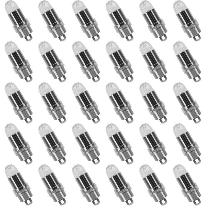 30PCS LED Ballons Lampes Lumineuses Blanc Chaud pour Lanterne Papier Décoration Mariage Fête [Classe énergétique A+] ODIPIE