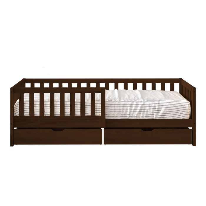 Lit enfant - SUNNY - Sunny Isa - 1 place - 2 tiroirs de rangement - Barrière de sécurité amovible Lit enfant - SUNNY - Sunny Isa - 1 place - 2 tiroirs de rangement - Barrière de sécurité amovible