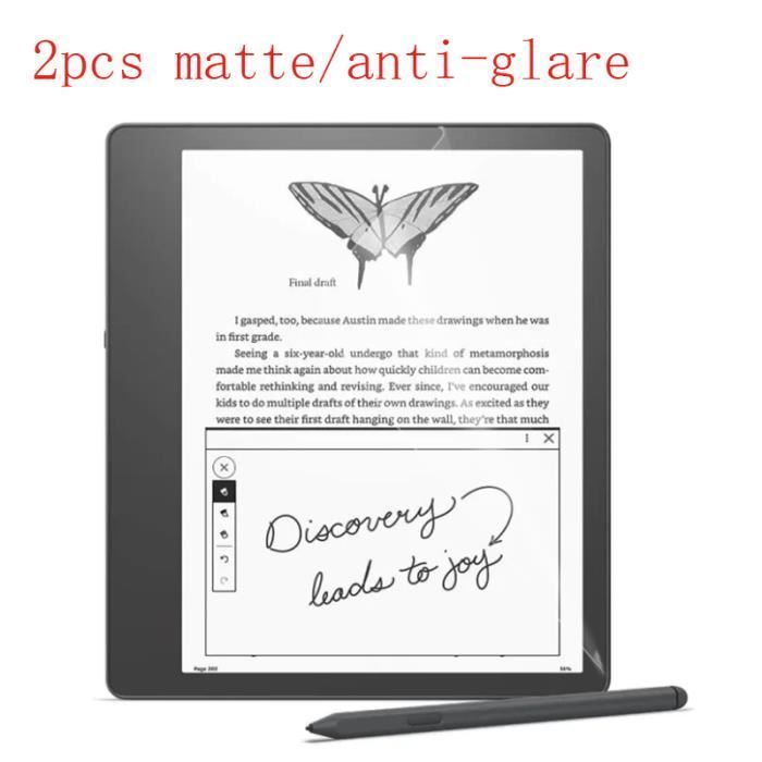 Protecteur D'écran Mat Anti-reflet Pour Kindle Paperwhite 7" 2024 - Pack De 2, PET, 0.05mm - 4