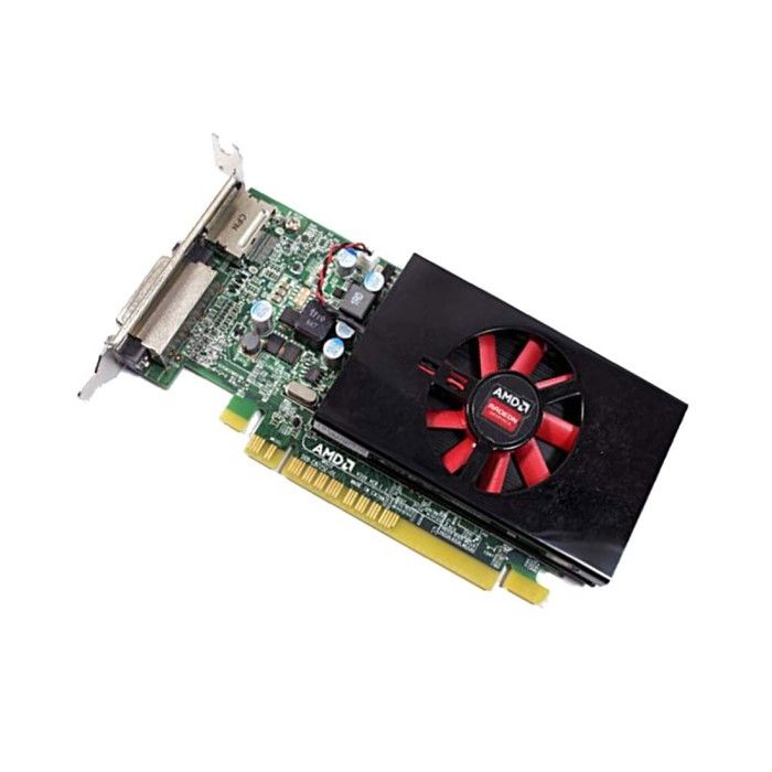 Carte AMD Radeon R7 4 Go e32 0404940 c24 GDDR5 DVI DisplayPort High Profile - vue 2