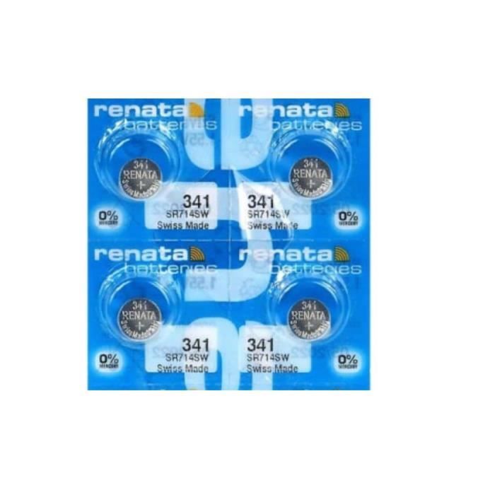 Batteria Alcalina Batteria Orologio Renata 341 - Pila Di Ricambio Per Orologi Da Polso Batteria Swatch - Foto 8