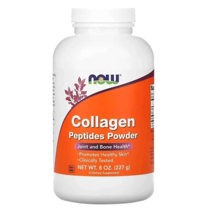 NOW FOODS Collagen Peptides Powder (Poudre de peptides de collagène